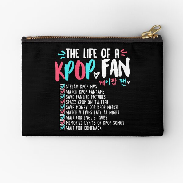 Item preview, The Life of a Kpop Fan designed and sold by skeletonvenus.