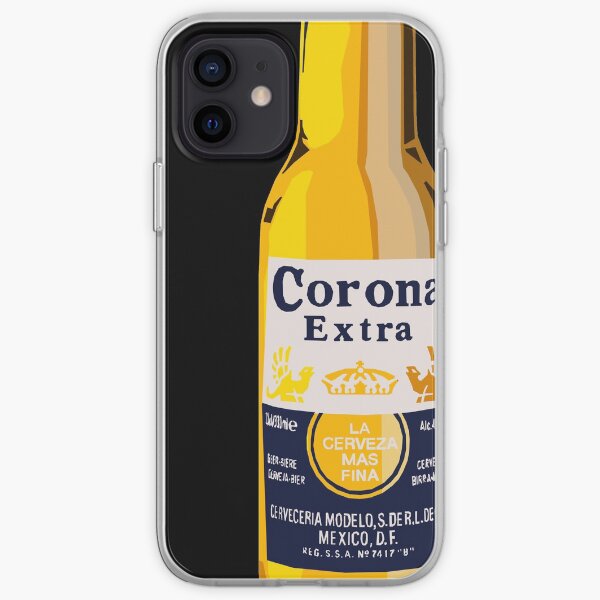 Botella Corona Funda blanda para iPhone