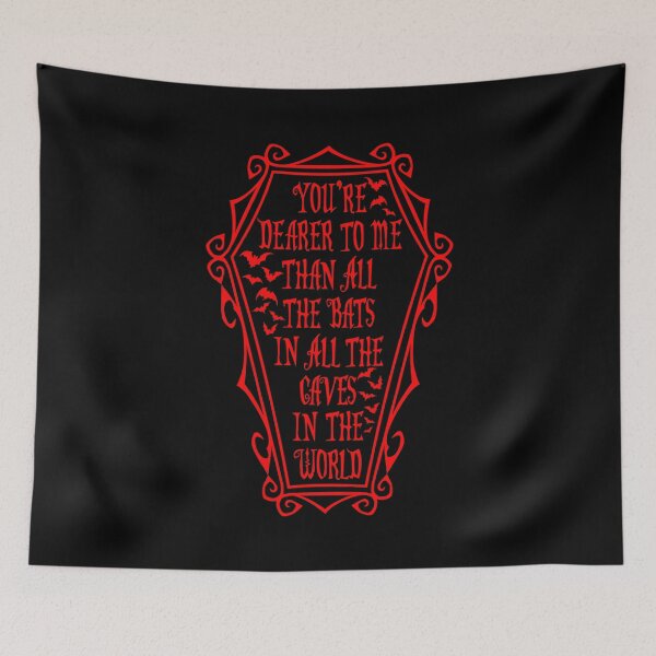 Item preview, Morticia Addams Quote designed and sold by RavenWake.