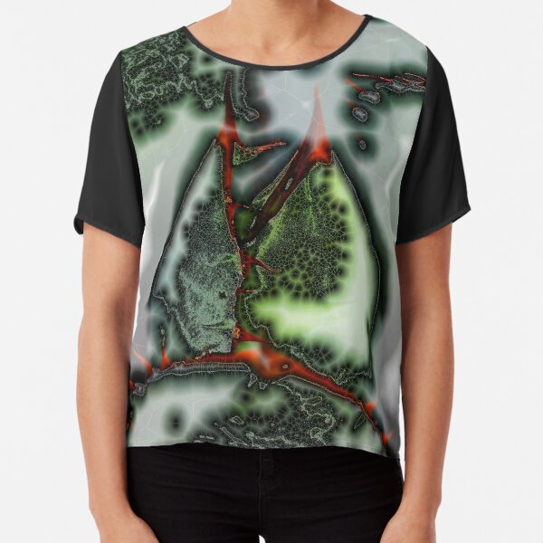 Electric Botany 2 Chiffon Top