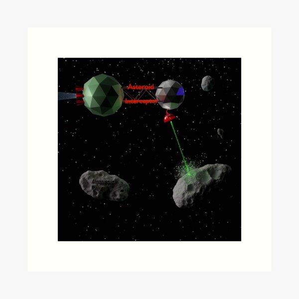 Item preview, Asteroid Defense designed and sold by bradm50.