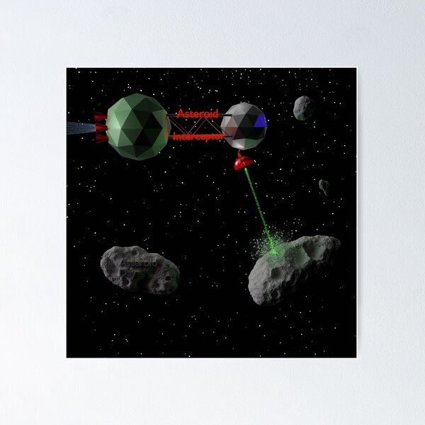 Item preview, Asteroid Defense designed and sold by bradm50.
