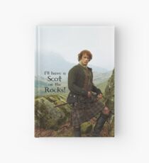 Ich werde einen Schotten auf den Felsen haben! Notizbuch