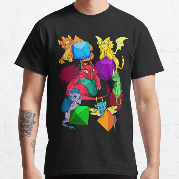 Dice Dragons 02 Classic T-Shirt