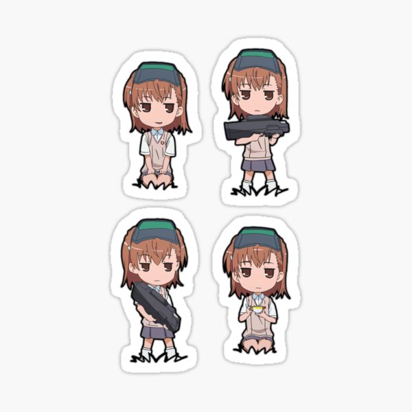 Misaka - Una serie determinada Pegatina