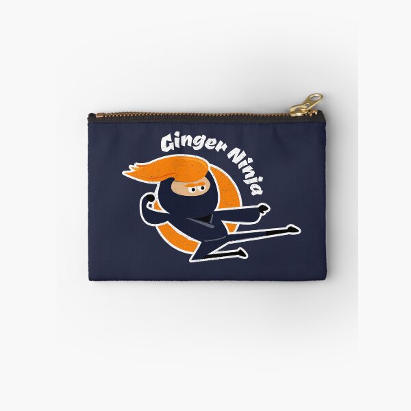 Item preview, Ginger Ninja - Funny Flying Kick Martial Artist designed and sold by propellerhead.