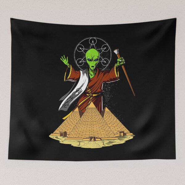 Item preview, Alien Egyptian Pyramids  designed and sold by underheaven.