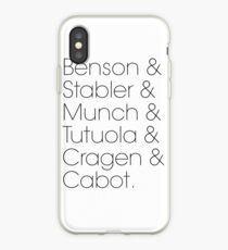 Law & Order SVU Squad iPhone Case