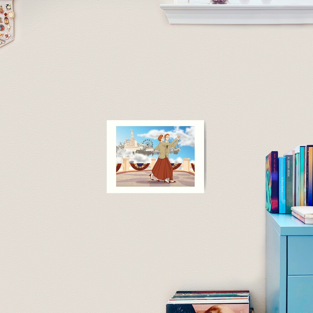 The Twins Waltz Art Print