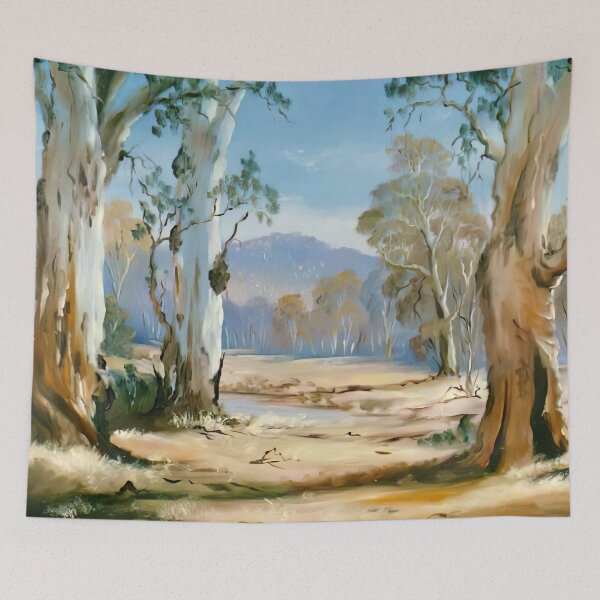 Item preview, Ovens River Gum tree's designed and sold by GlenJohnson.