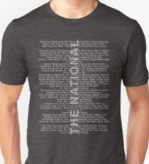 The National - Alle Songs mit IAETF Slim Fit T-Shirt