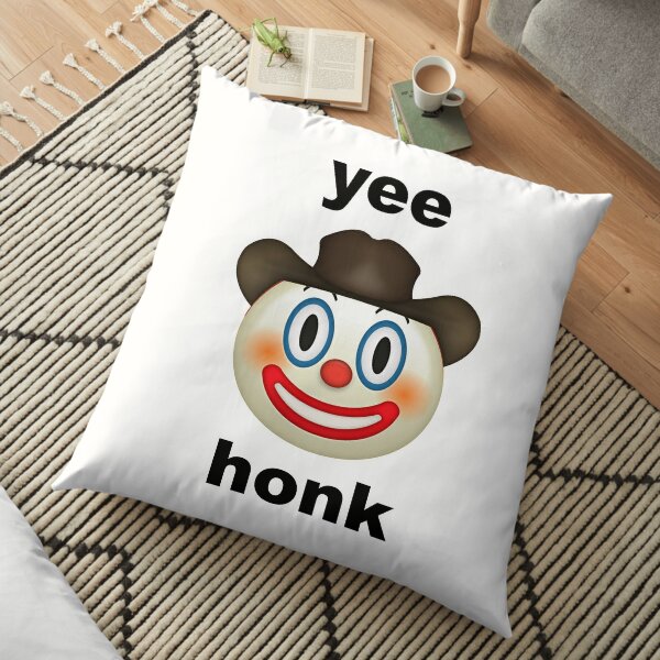 cowboy hat emoji pillow