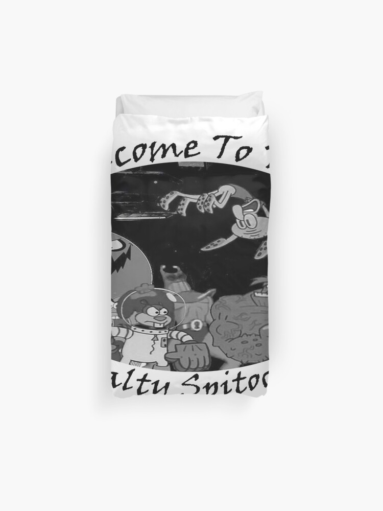 What Goes On Inside The Salty Spitoon Duvet Cover By Sweetmoses