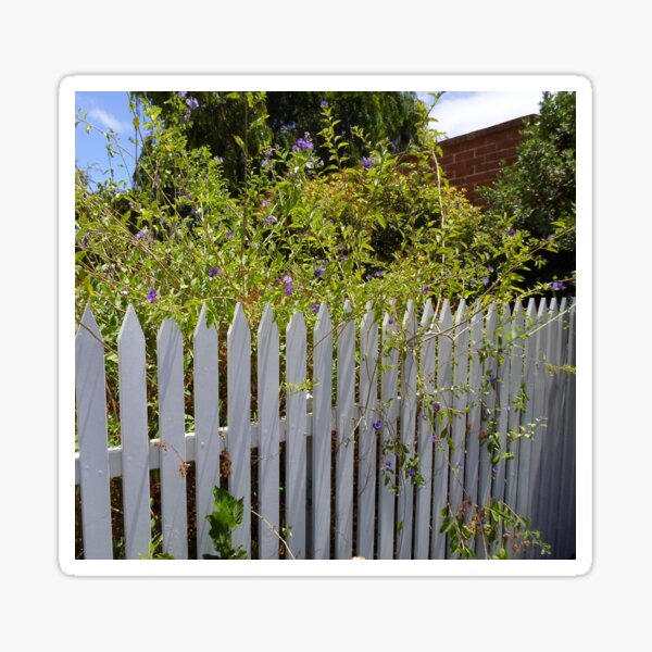 Item preview, White Picket Fence designed and sold by KeksWorkroom.