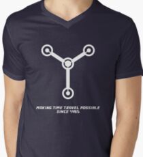 Flux Capacitor Men's V-Neck T-Shirt