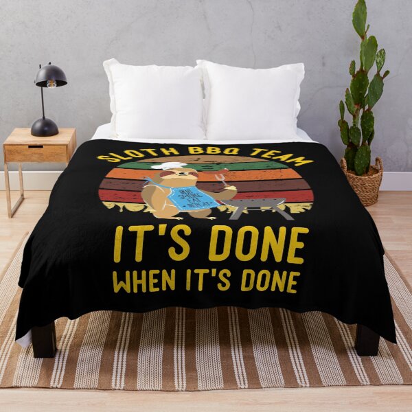 Item preview, Sloth BBQ Team's It's Done When It's Done designed and sold by Basti09.