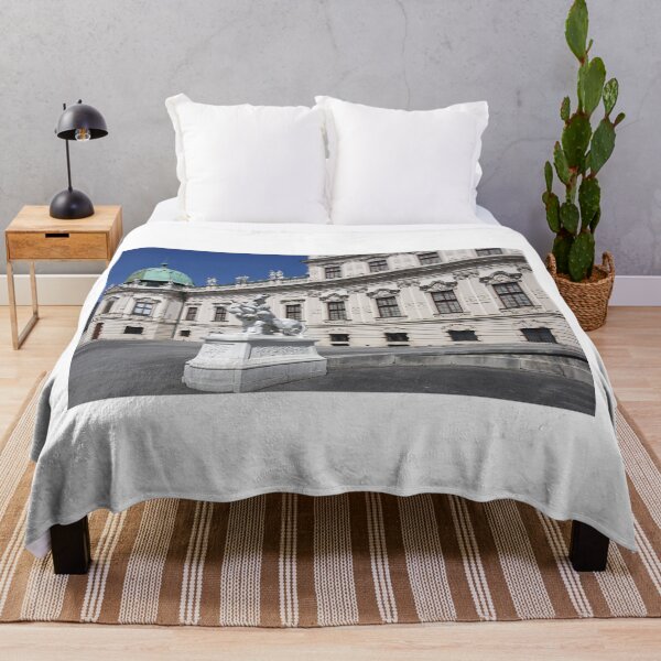 Item preview, statue and Belvedere Palace in Vienna Austria designed and sold by goceris.