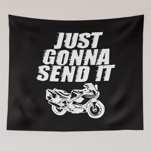 Item preview, Just Gonna Send It Going To Do Drive Kill Sport Bike T Shirt designed and sold by shoutoutshirtco.