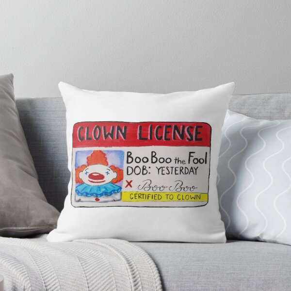 Item preview, Clown License designed and sold by graceyoung.