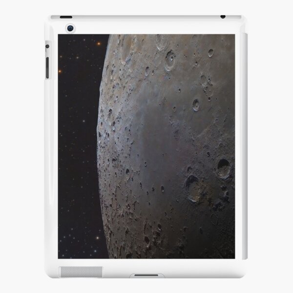 moon composite with star background iPad Snap Case