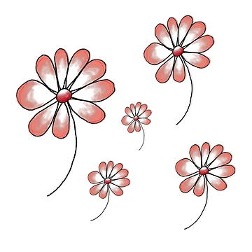 Artwork thumbnail, Flower Pattern - Flower Pattern by face2phase