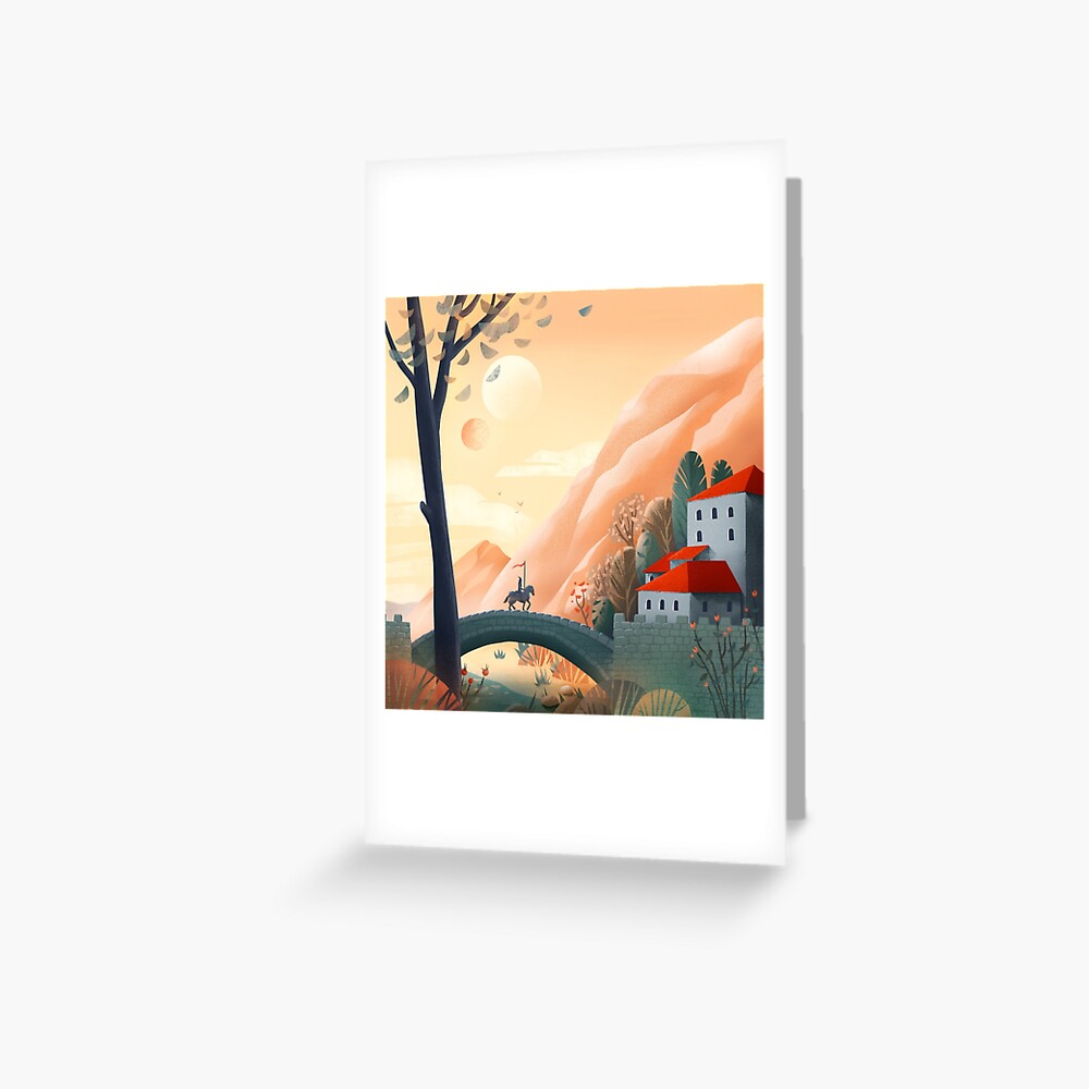 Item preview, Greeting Card designed and sold by anniko-story.