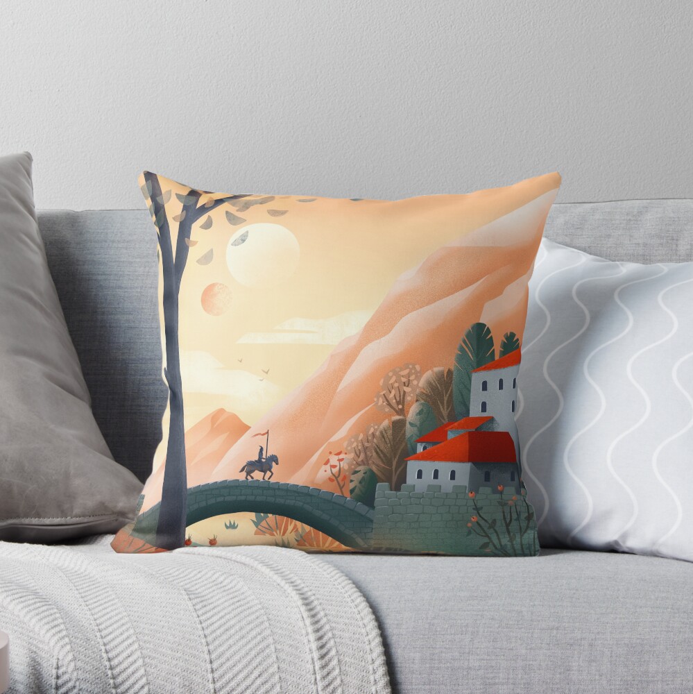Item preview, Throw Pillow designed and sold by anniko-story.