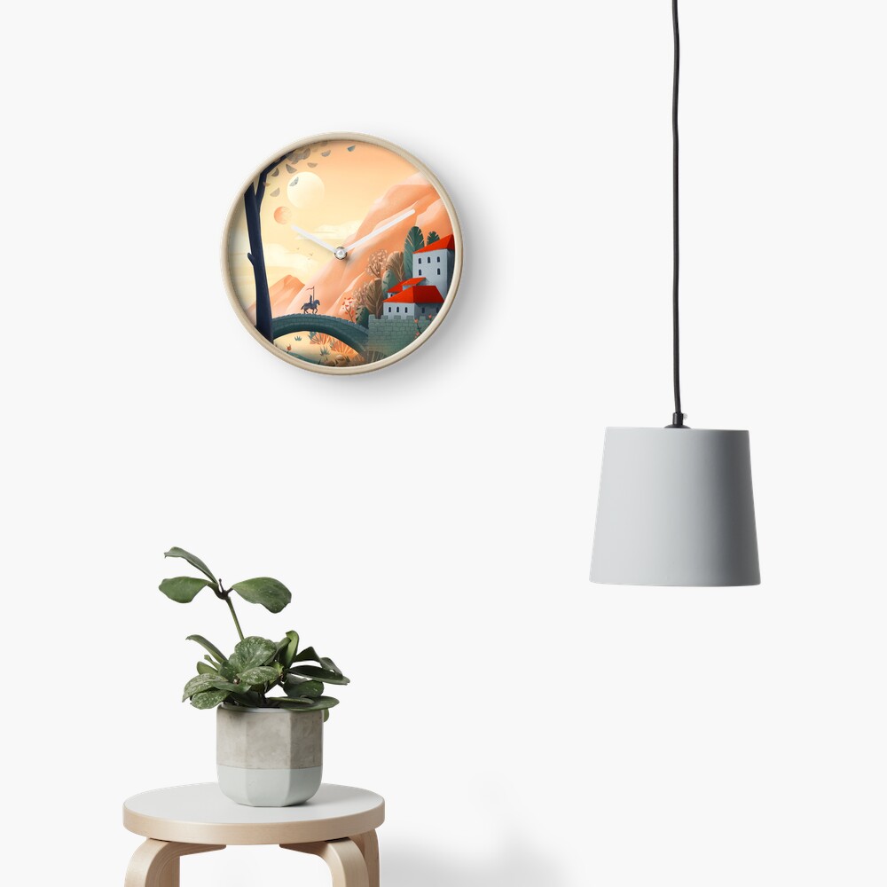 Item preview, Clock designed and sold by anniko-story.