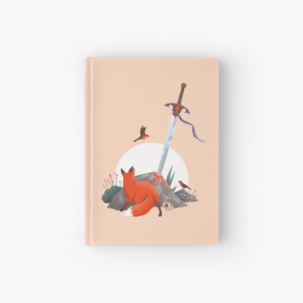 Recollect the Legend about Excalibur Hardcover Journal