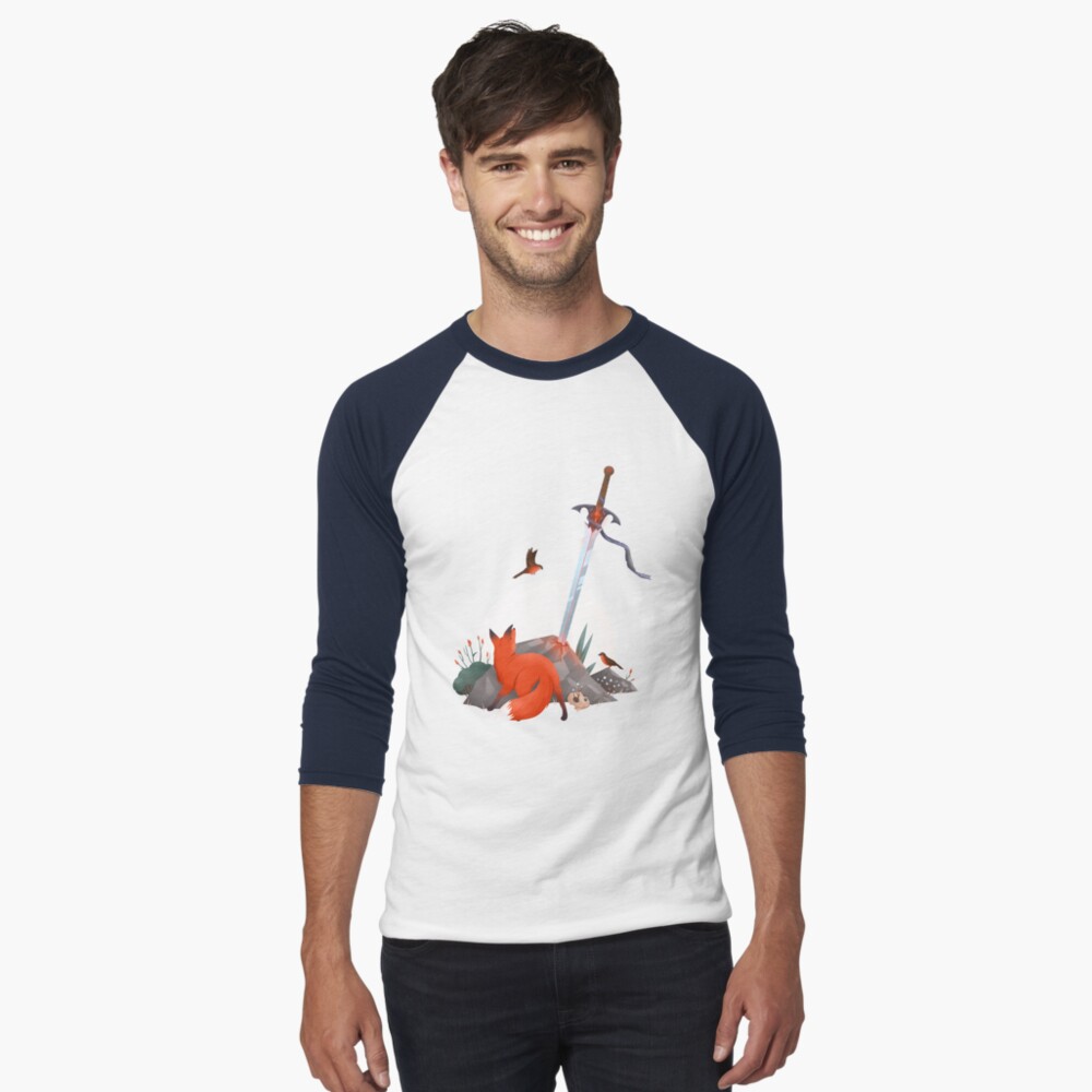 Item preview, Baseball ¾ Sleeve T-Shirt designed and sold by anniko-story.