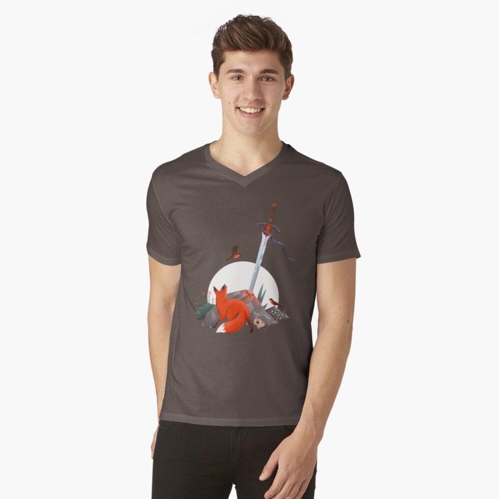 Item preview, V-Neck T-Shirt designed and sold by anniko-story.