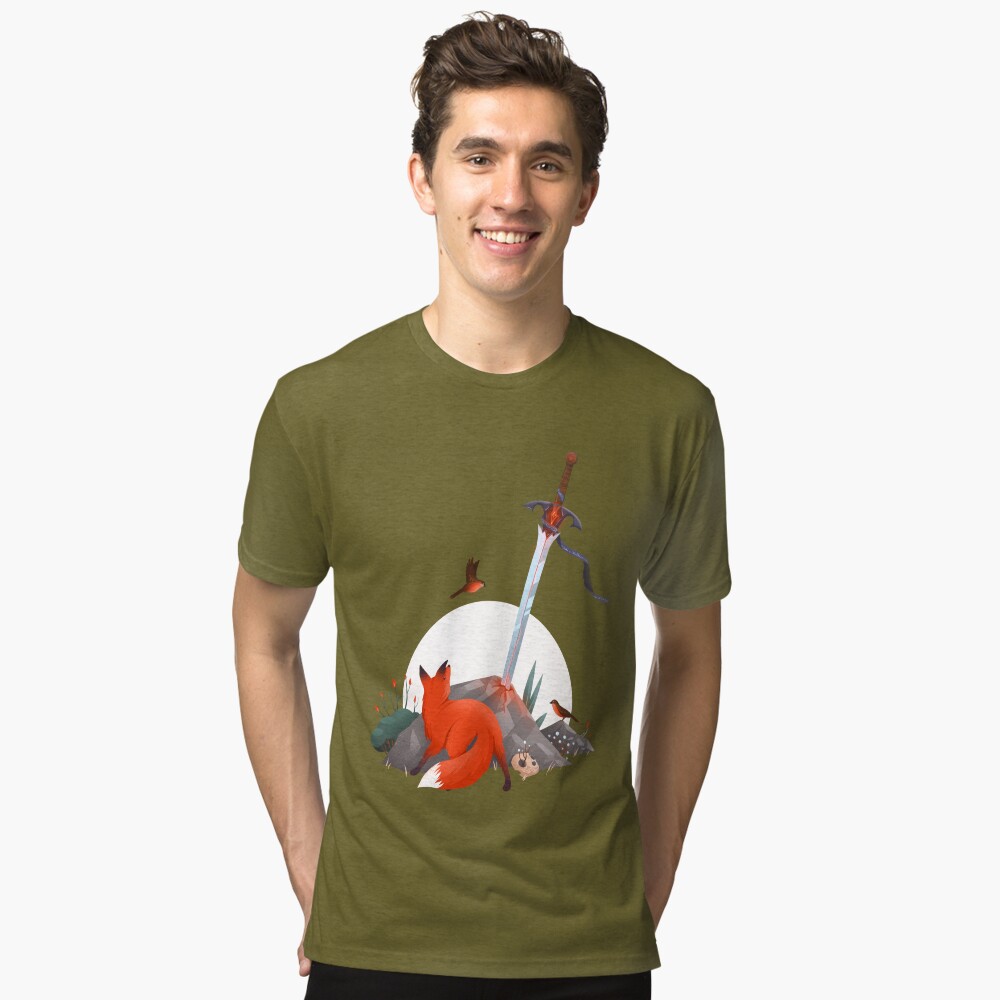 Item preview, Tri-blend T-Shirt designed and sold by anniko-story.