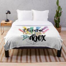Manta Think Outside the Box Startup Emprendedor Trabajo en equipo por cuenta propia