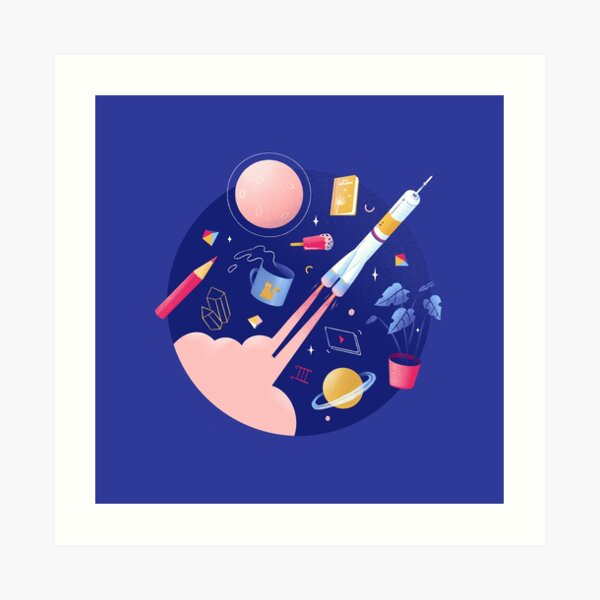 Fuel and Motivation Art Print