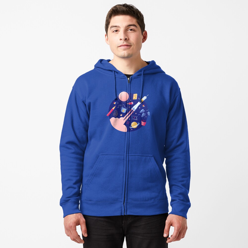 Item preview, Zipped Hoodie designed and sold by anniko-story.