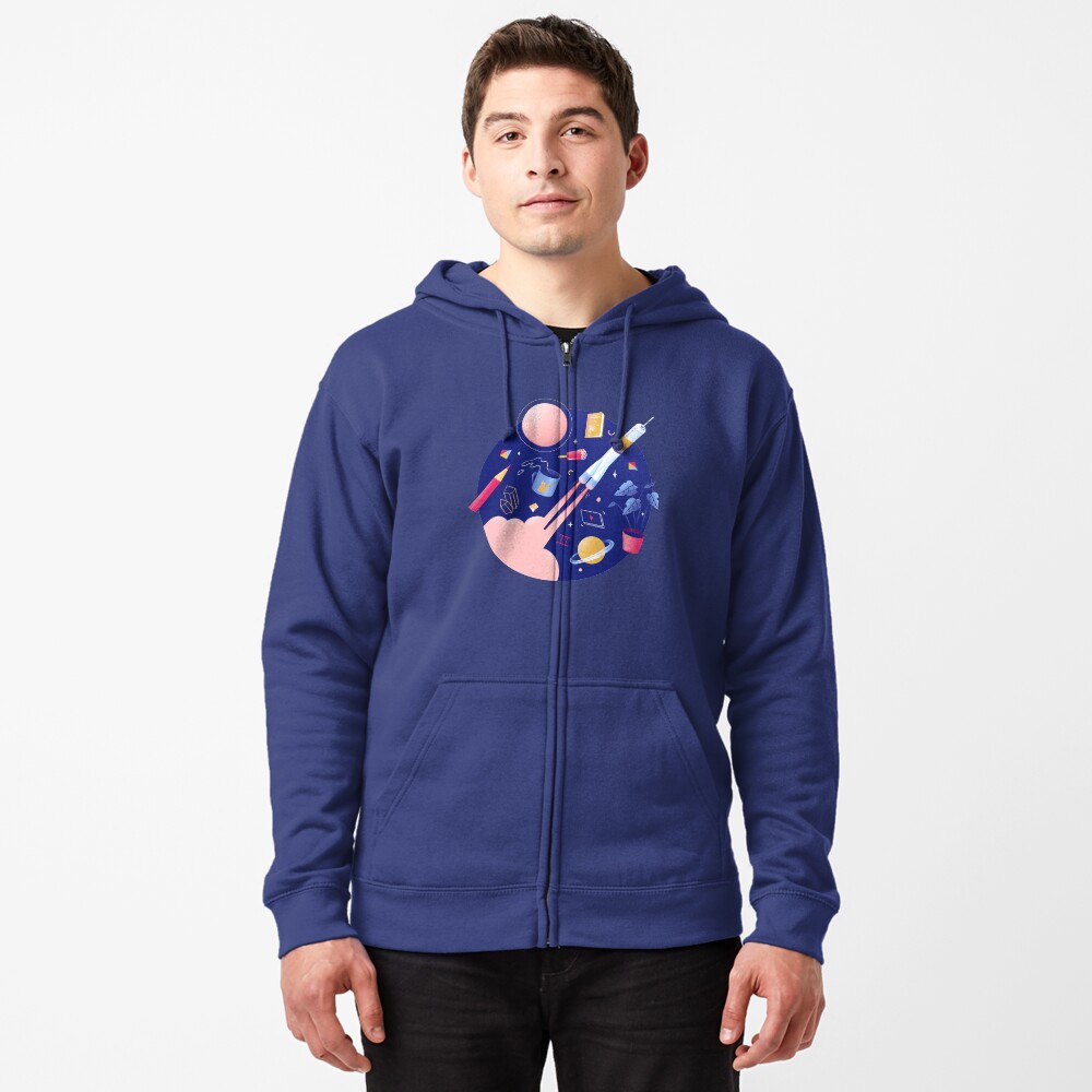 Item preview, Zipped Hoodie designed and sold by anniko-story.