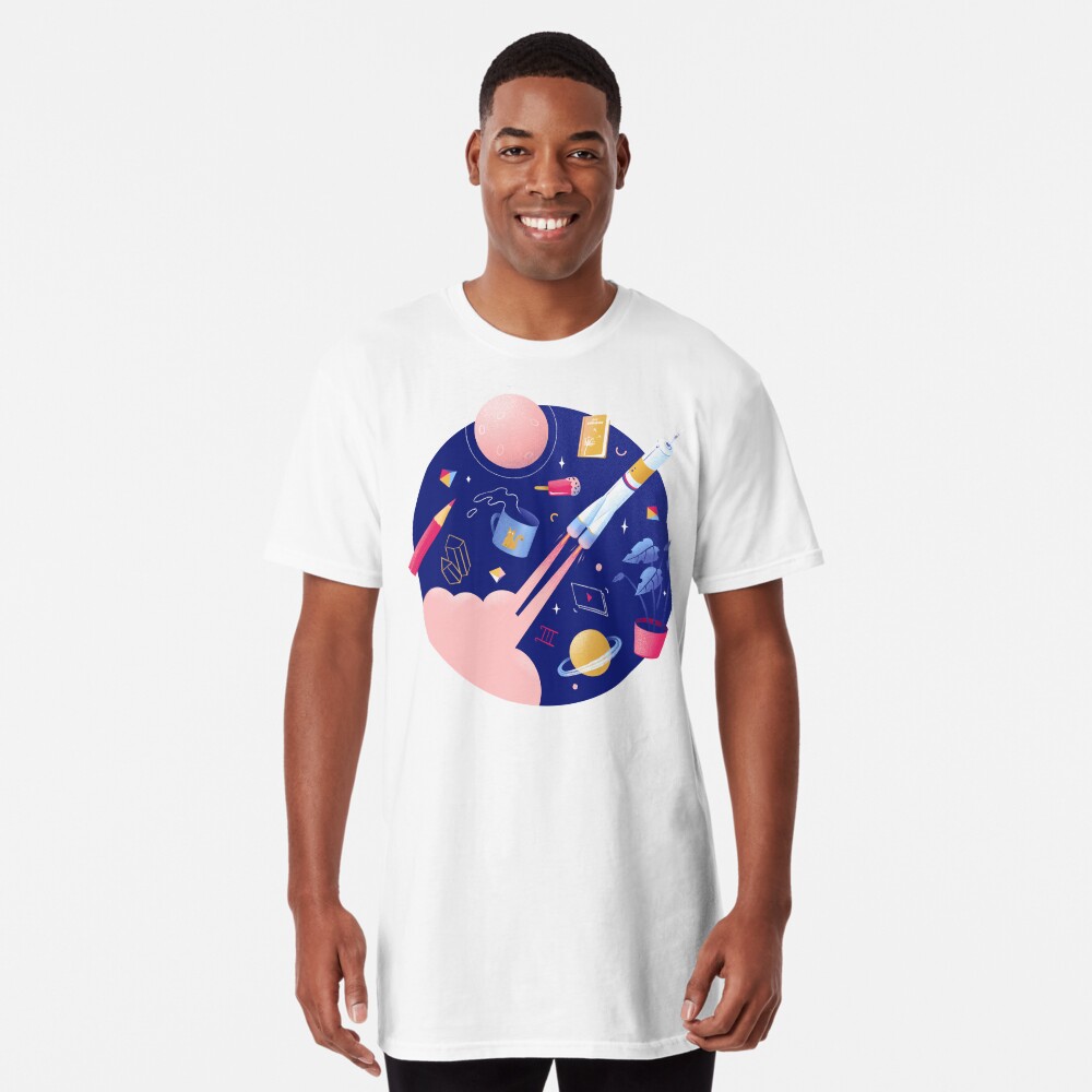 Item preview, Long T-Shirt designed and sold by anniko-story.