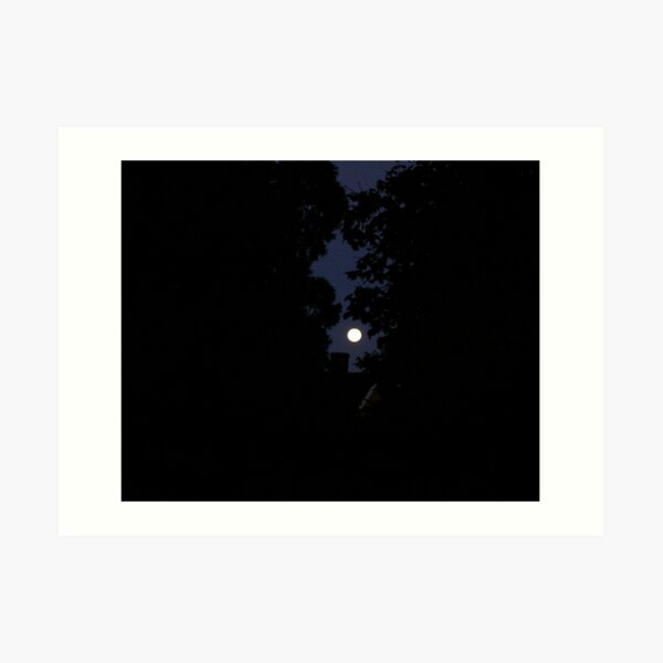 the first time we were alone Art Print