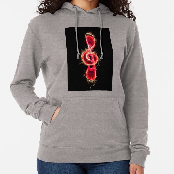Treble Clef Lightweight Hoodie