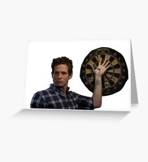 stab Greeting Card