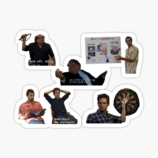 the gang all here Sticker
