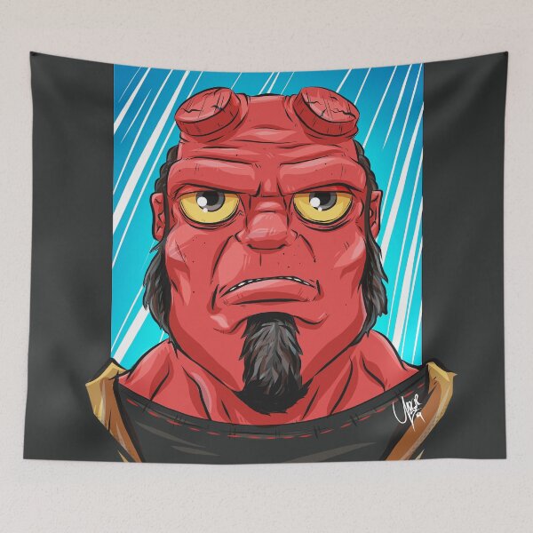 Item preview, Pop Culture Caricature #10 - Hellboy designed and sold by yazgar.