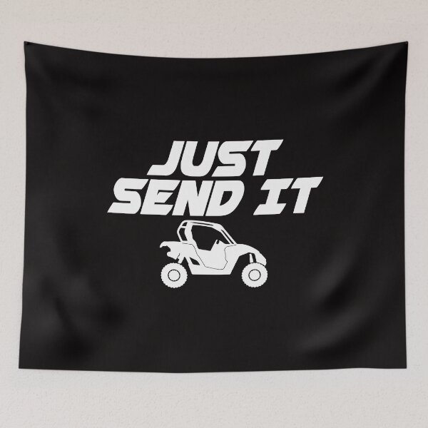 Item preview, Just Send It Kill Ride Slay Four Wheeler Side by Side UTV designed and sold by shoutoutshirtco.
