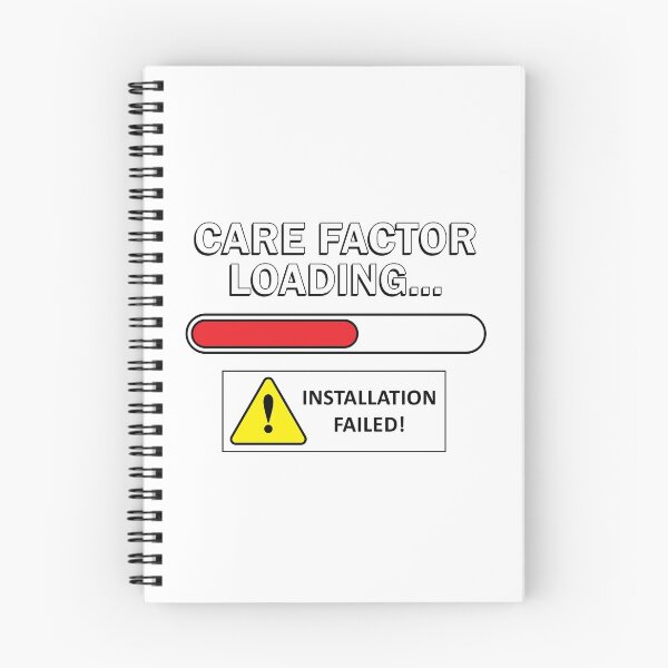 Item preview, Care Factor Loading... Installation Failed! designed and sold by Fusion Valley Studio.