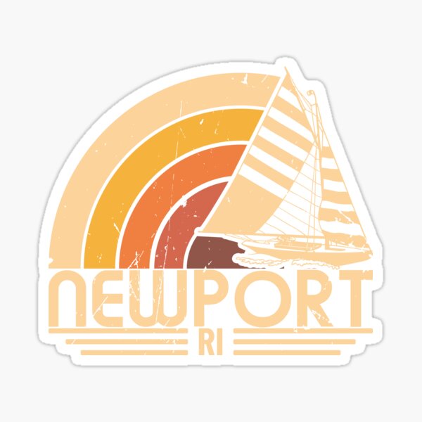 Item preview, Newport Rhode Island Vintage Sailing Design designed and sold by dk80.
