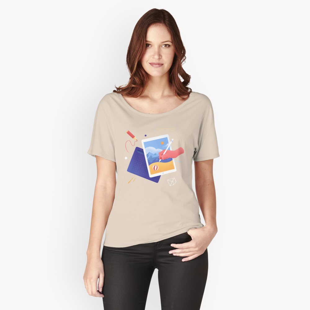 Item preview, Relaxed Fit T-Shirt designed and sold by anniko-story.