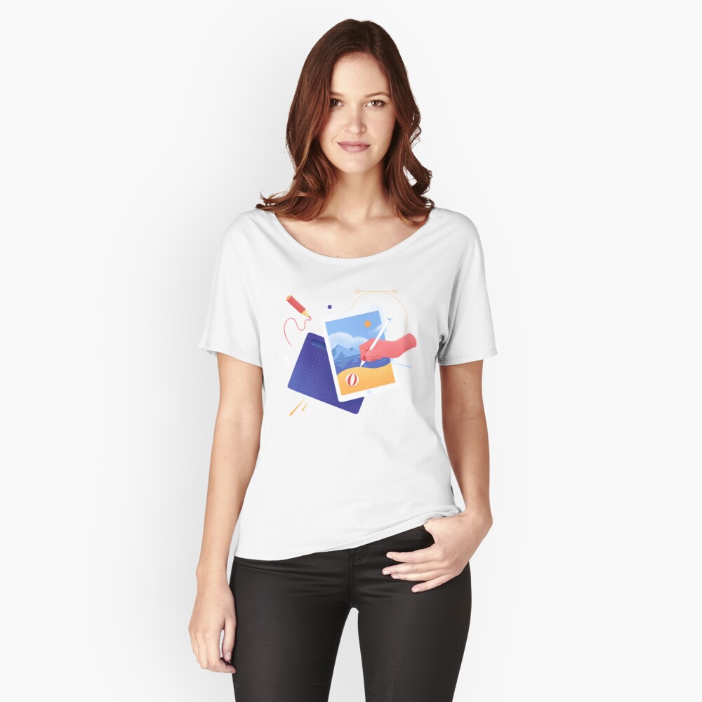 Item preview, Relaxed Fit T-Shirt designed and sold by anniko-story.