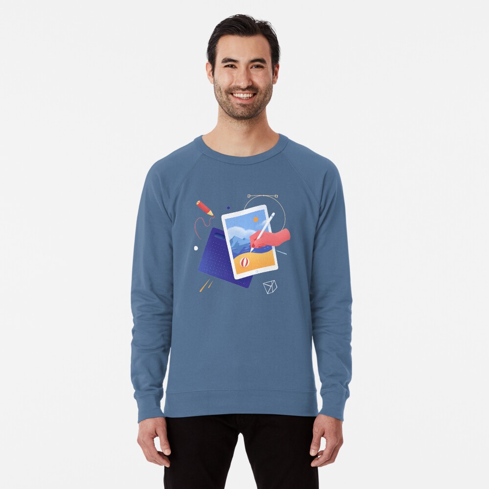 Item preview, Lightweight Sweatshirt designed and sold by anniko-story.
