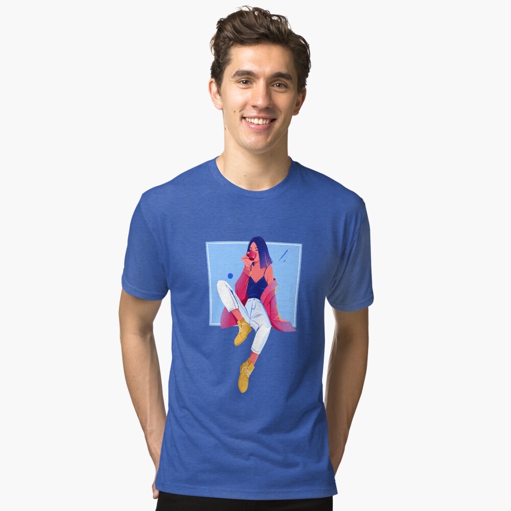 Item preview, Tri-blend T-Shirt designed and sold by anniko-story.