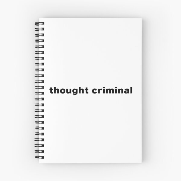 Item preview, thought criminal designed and sold by reasonslogan.
